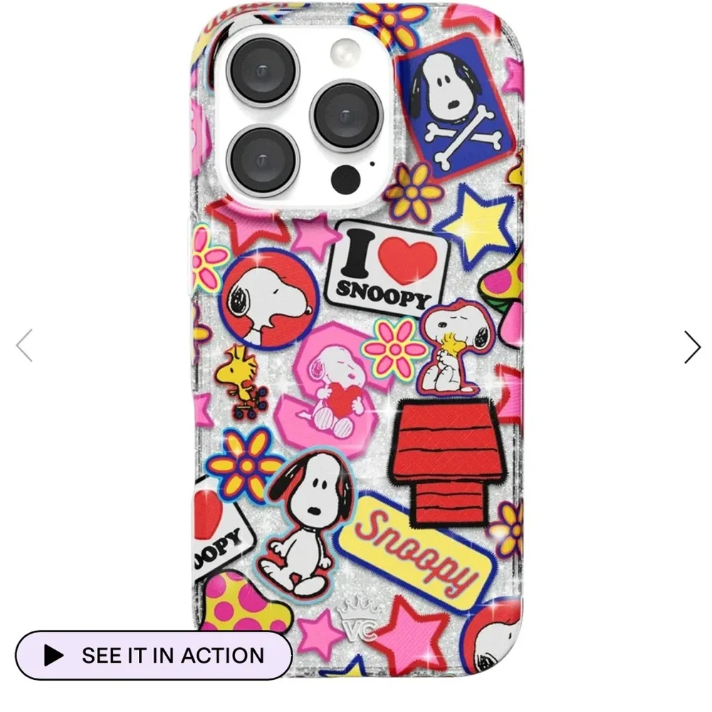 Velvet Caviar iPhone 16 Pro Mag Safe Snoopy Case - Picture 6 of 7